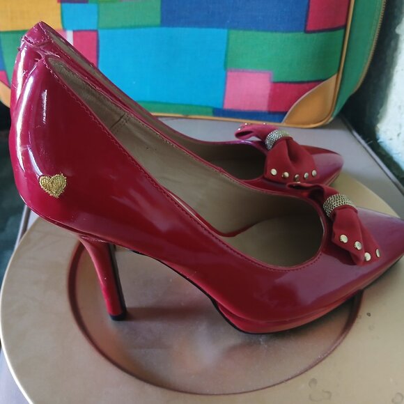 Love Moschino red heels - Picture 4 of 12